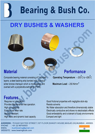 DRY Bushes ( Flanged Bushes )
